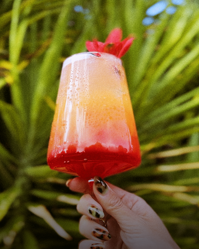 Sunrise Sangria Prosecco Cocktail