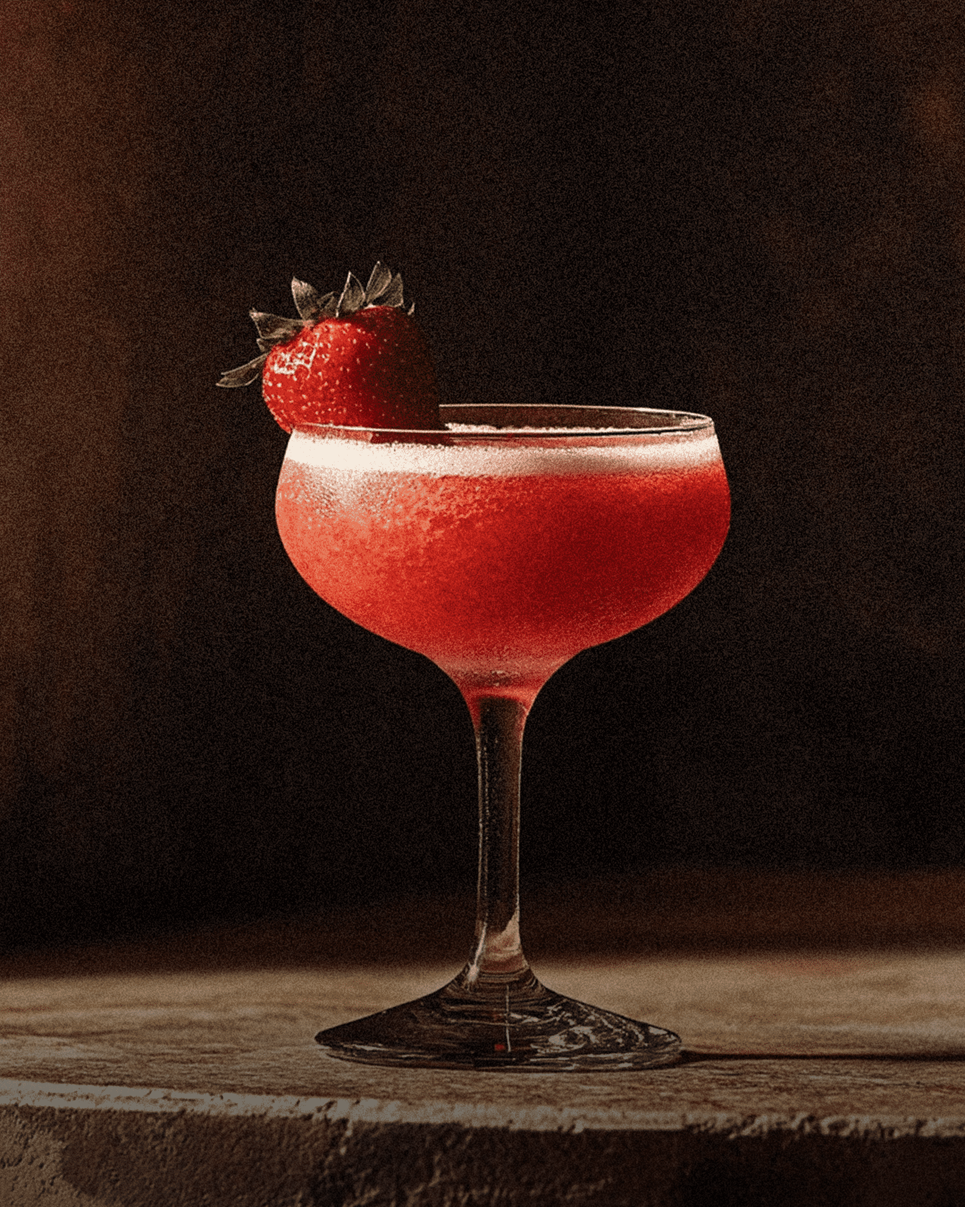 Strawberry Bubbly Prosecco Cocktail